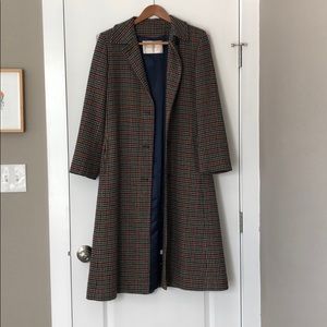 Vintage Pendleton Wool Plaid Coat